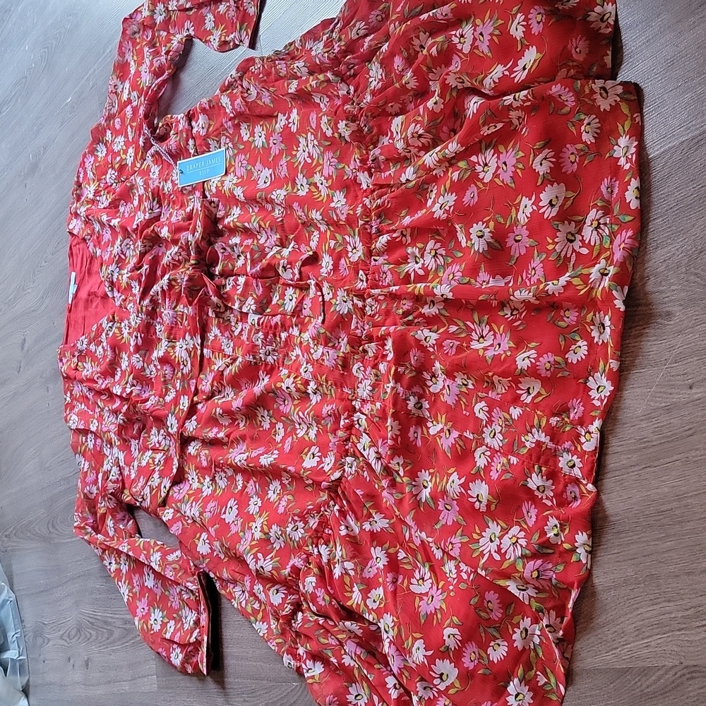 Draper James button front dress. 2xl